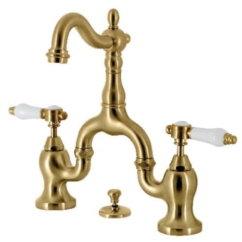 Restorers Bel Air Bridge Lavatory Faucet & Pop-Up
