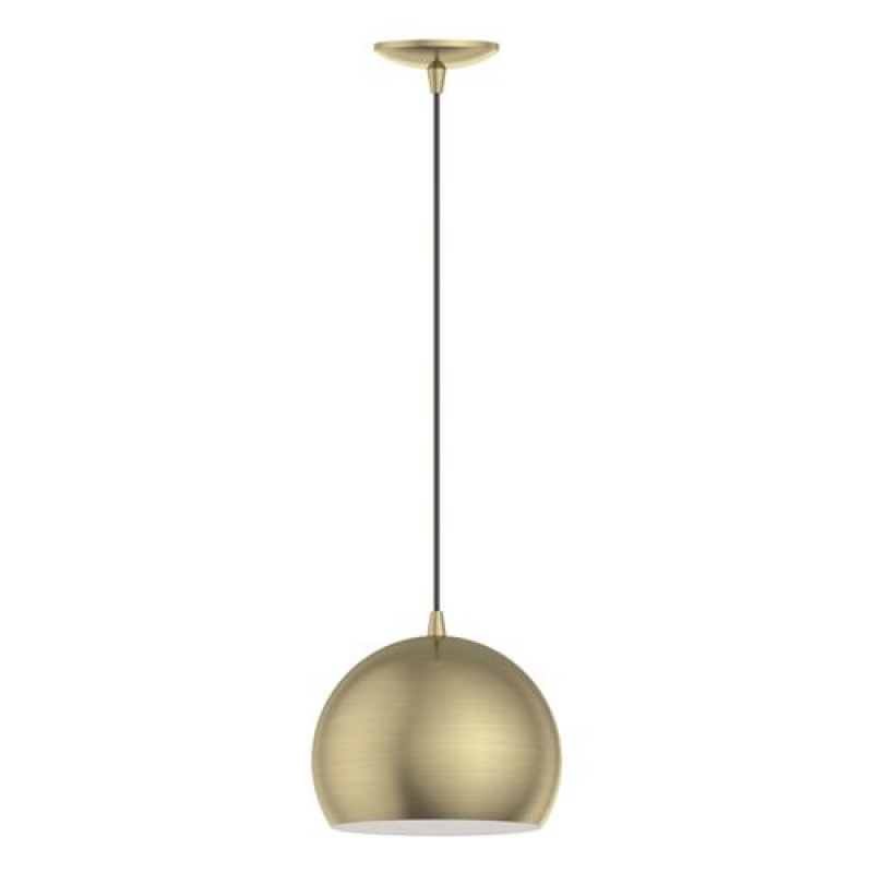 Livex Lighting Piedmont 1-Light Globe Pendant Light