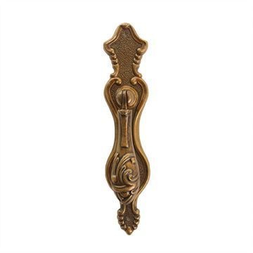 Marella Barocco Pendant Drop Pull With Backplate