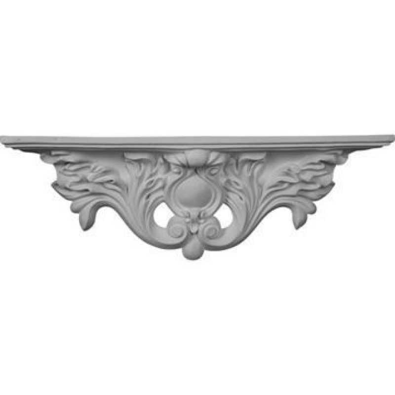 Restorers Architectural Acanthus Urethane Shelf