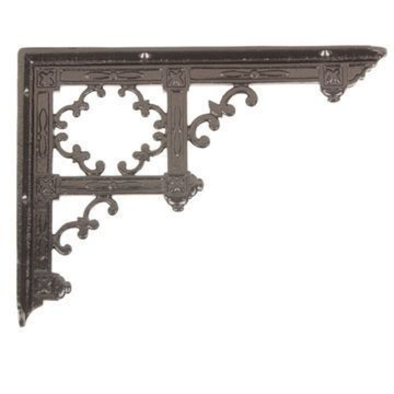 Restorers Eastlake Design Iron Shelf Brackets