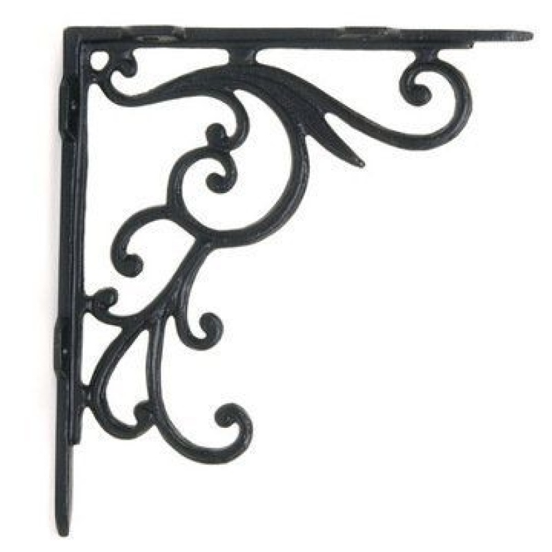 Restorers 10 Inch Iron Shelf Bracket