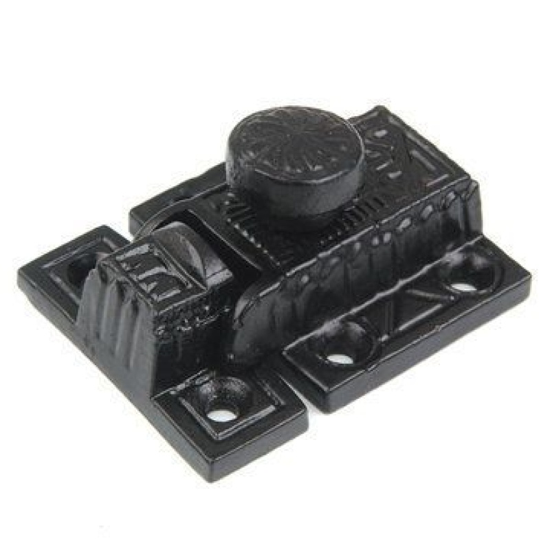 Restorers Eastlake Iron Latch With Slide Knob