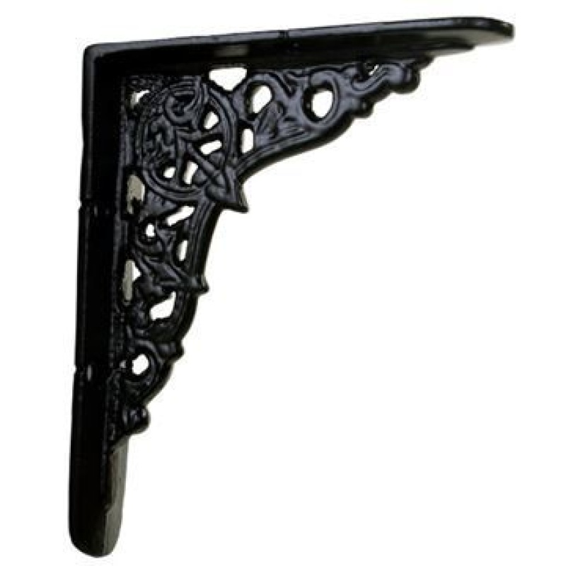 Restorers Ornate Cast Iron Shelf Bracket