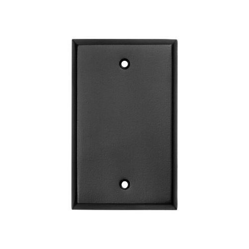 Ageless Iron Blank Wall Switchplate