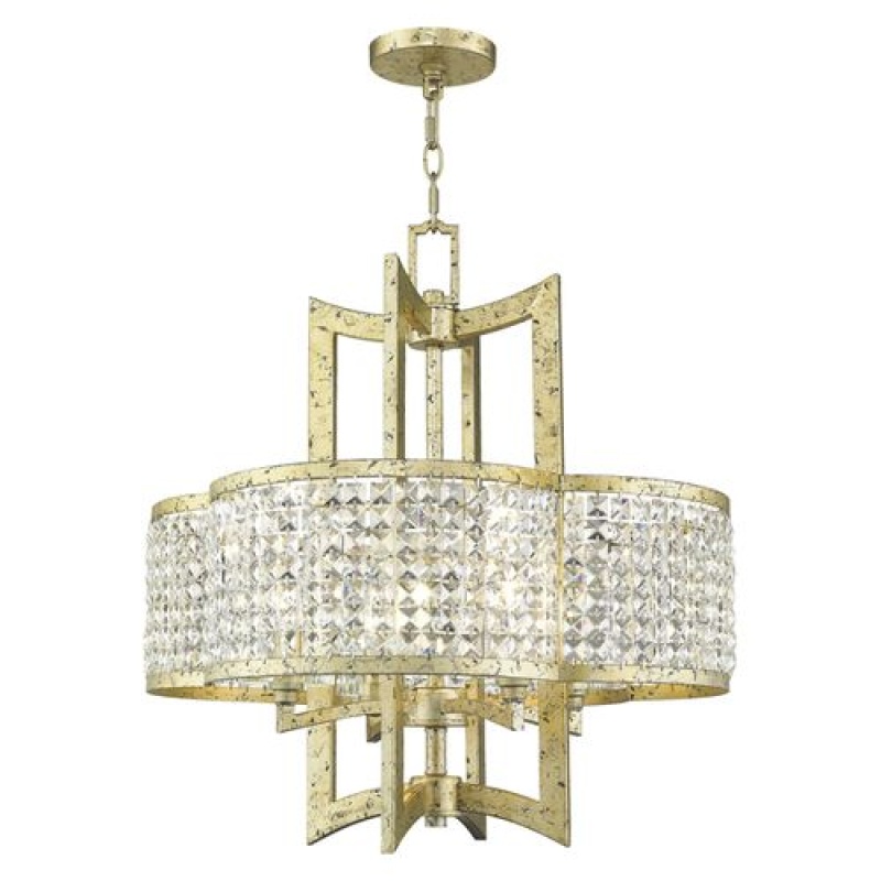 Livex Lighting Grammercy 4-Light Pendant Chandelier