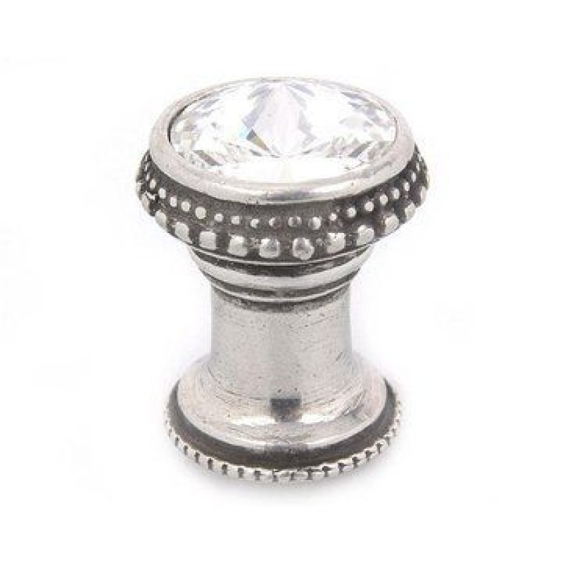 Carpe Diem Cache #869 Round Swarovski Crystal Knob