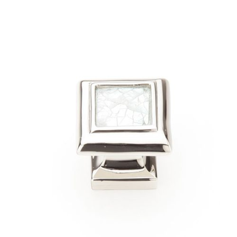 Schaub Mother Of Pearl Square 1 3/8 Inch Cabinet Knob