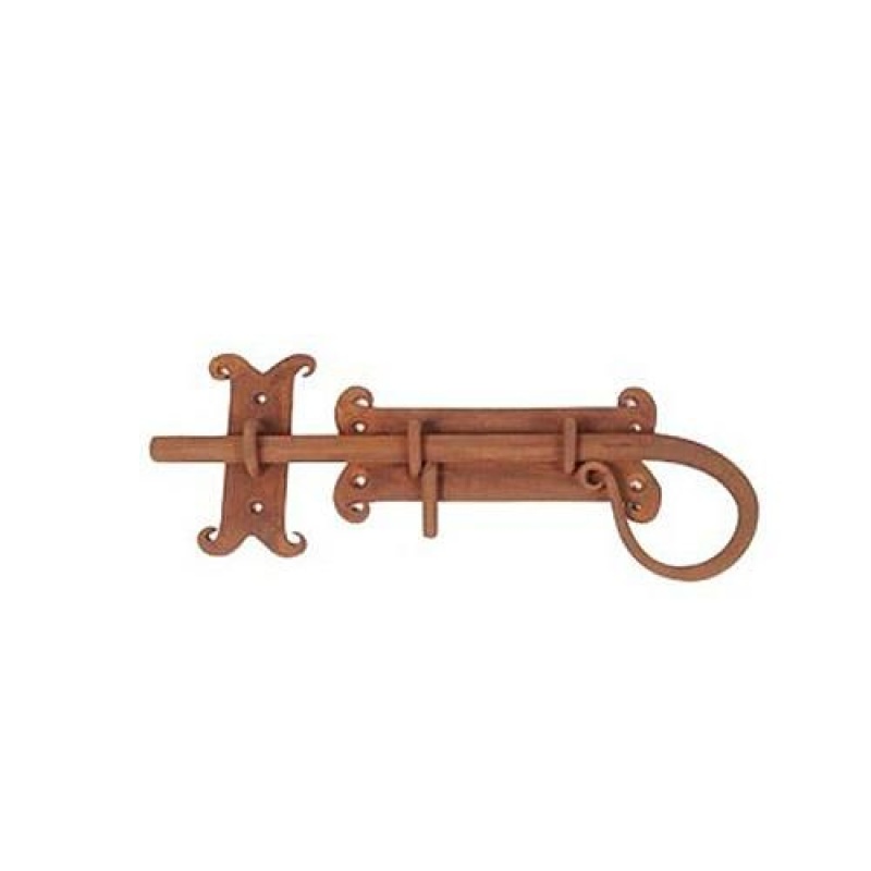 Restorers Primitive Flush Surface Bolt With Sliding Pin