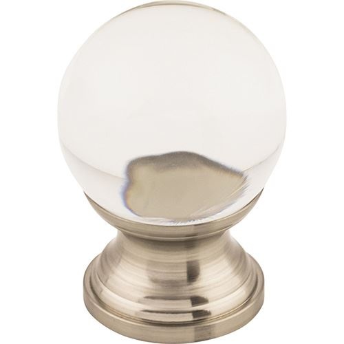 Top Knobs Clarity Clear Glass Knob