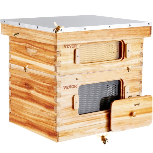 Vevor Bee Hive 20 Frame Bee Hives Starter Kit