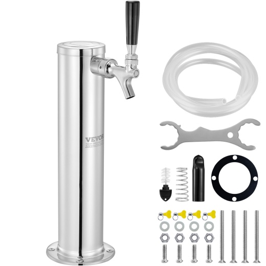 Vevor Single Faucet Draft Beer Tower Dispenser