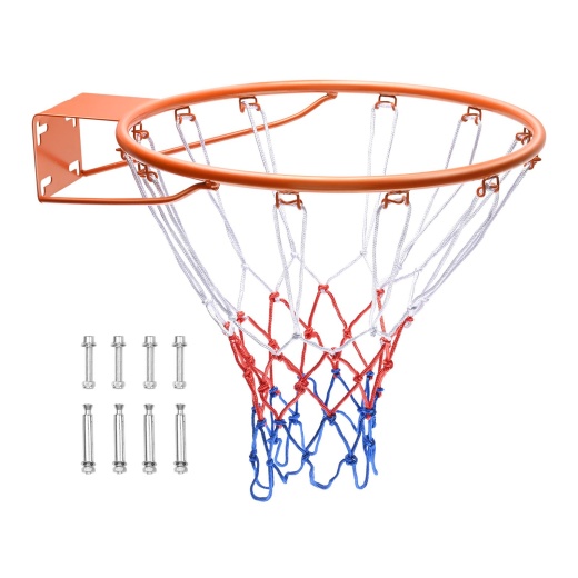 Vevor Basketball Rim - Heavy Duty Q235 Flexible Basketball Hoop