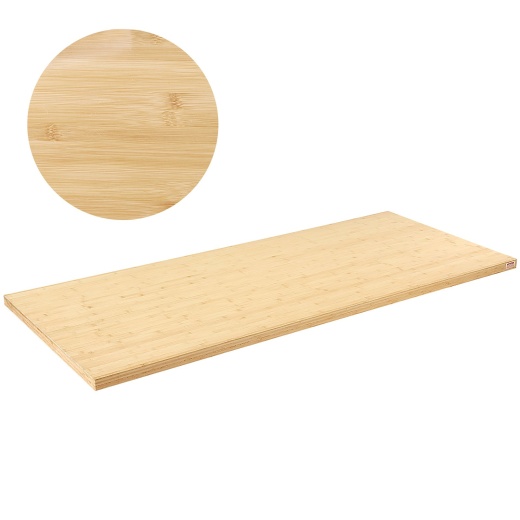 Vevor Bamboo Table Top - 70.9" X 29.5" Universal Solid One-Piece Desktop