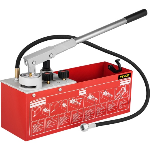 Vevor Hydrostatic Pressure Test Pump - Up to 60 Bar/860 Psi