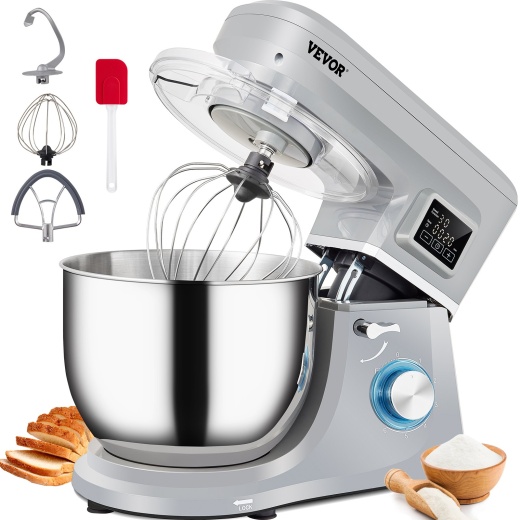 Vevor Stand Mixer - 660W Electric Dough Mixer