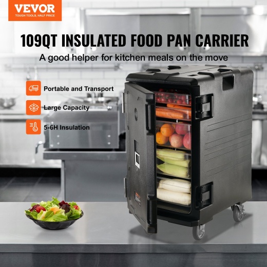 Vevor Insulated Food Pan Carrier - Ultimate Catering Solution