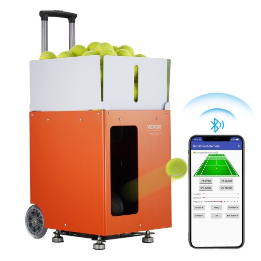 Vevor Tennis Ball Machine - Automatic Portable Ball Launcher for Training