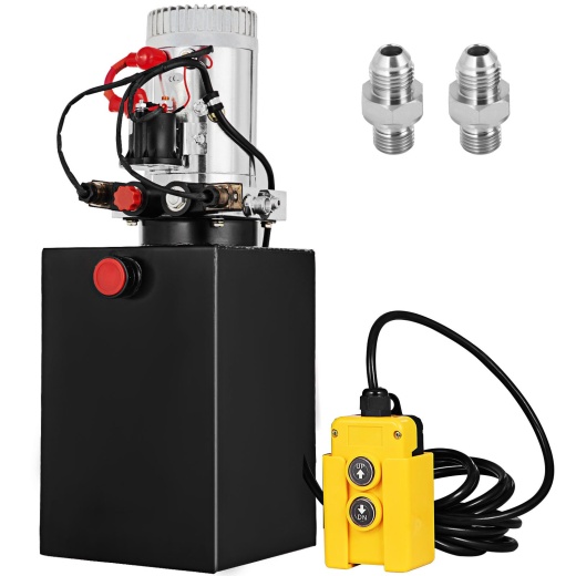 Vevor Hydraulic Pump Double Acting Hydraulic Power Unit 12V DC