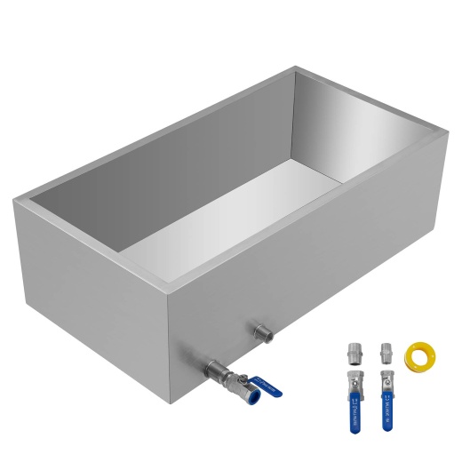 Vevor Maple Syrup Evaporator Pan 30X16x9.5 Inch Stainless Steel