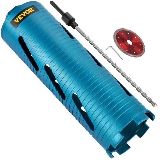 Vevor Dry Core Drill Bit, 3.5" / 88.9 Mm Diameter 5/8"-11 Threaded