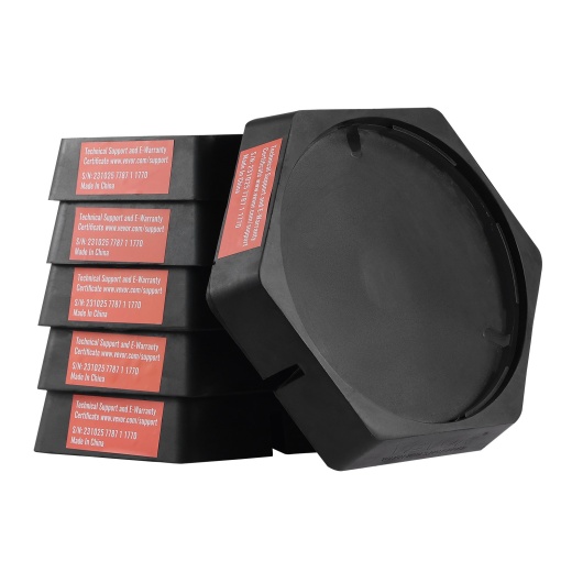 Vevor RV Leveling Pads - 9 Inch Round Landing Feet with Jack Stabilizers