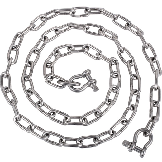Vevor Anchor Chain - 10 Ft x 5/16 In 316 Stainless Steel Chain