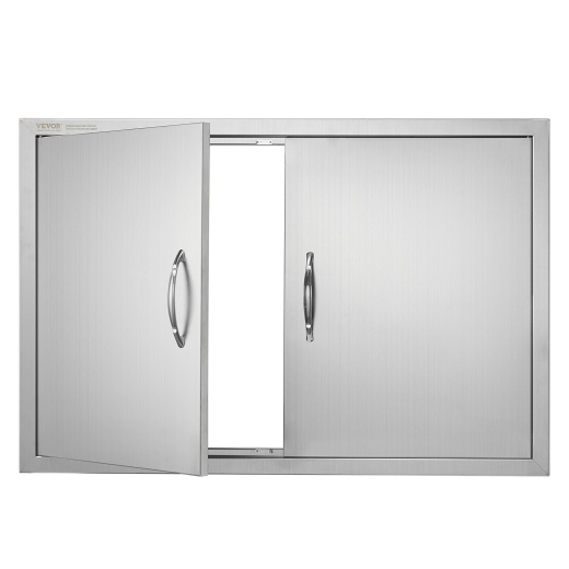 Vevor BBQ Access Door - Stainless Steel Flush Mount Door for Outdoor Kitchen