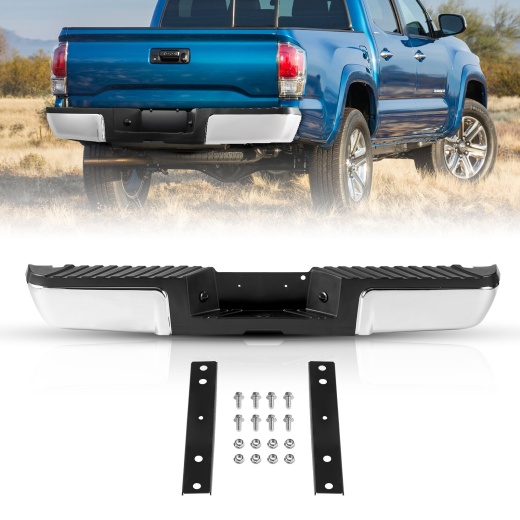 Vevor Rear Step Bumper Steel Bumper For 2008-2016 Ford F250/F350 Super Duty