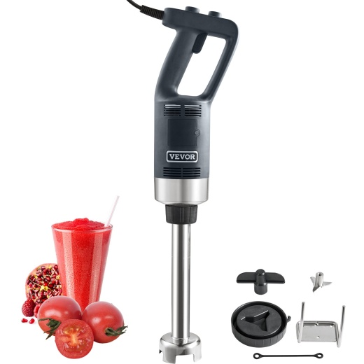 Vevor Commercial Immersion Blender - 500 Watt Heavy Duty Hand Mixer