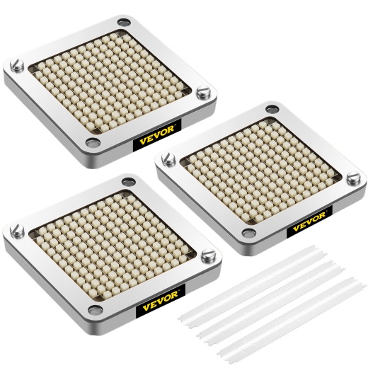 Vevor Replacement Chopper Blade 1/4 Inch - 3 Pcs French Fry Blade Assembly