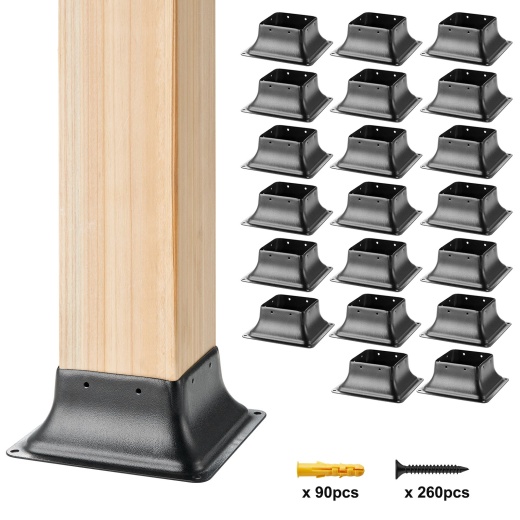 Vevor 4X4 Post Base 20Pcs