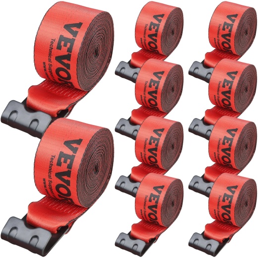 Vevor Winch Straps - 4" x 30', 6000 lbs Load Capacity, 18000 lbs Breaking Strength