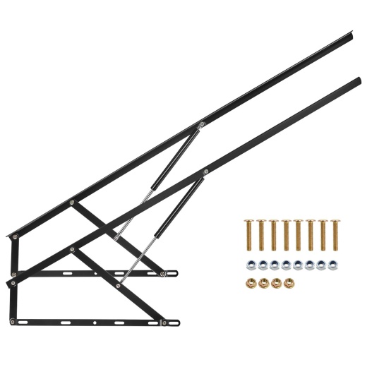 Vevor Bed Lift 59X79 In Compatible Bed Size 309 Lbs Load Diy Wall Bed Hardware