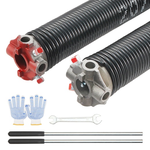 Vevor Garage Door Torsion Springs - Pair of 0.207 x 2 x 22Inch, 16000 Cycles