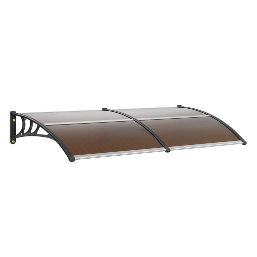 Vevor Window Door Awning Canopy 80" x 40" - UPF 50+ Polycarbonate Exterior Awning