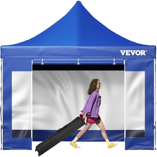 Vevor Pop Up Canopy Tent, 10 X 10 Ft Outdoor Patio Gazebo