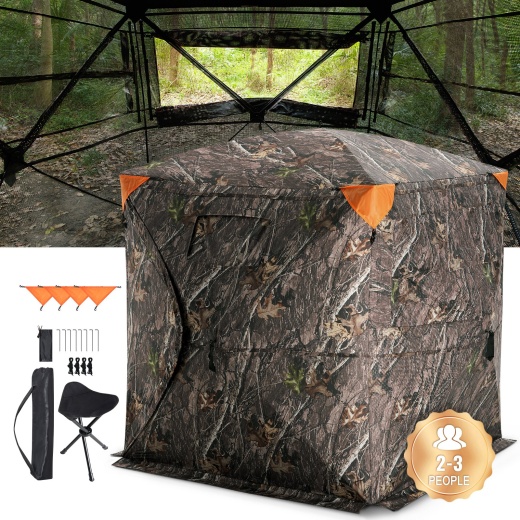 Vevor Hunting Blind - 270° See Through Ground Blind for Turkey and Deer Hunting