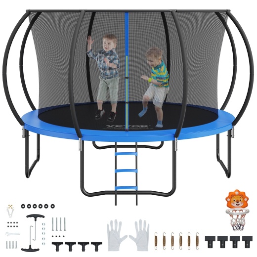Vevor 12FT Trampoline with Enclosure Net