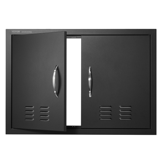 Vevor BBQ Access Door - 30W x 21H Inch Double Outdoor Kitchen Door