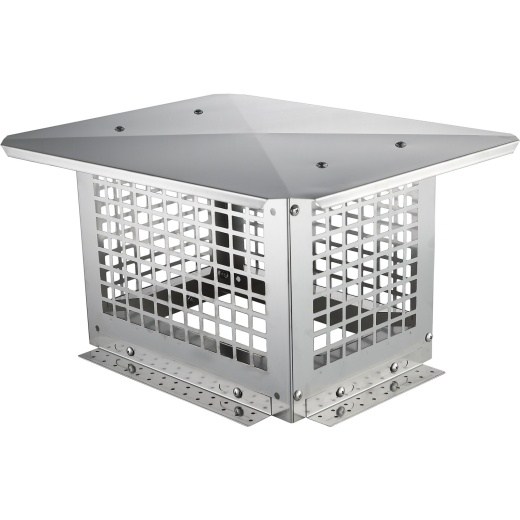 Vevor Chimney Cap, 13 x 9 Inch, 304 Stainless Steel Fireplace Chimney Cover