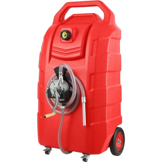 Vevor Fuel Caddy - 32 Gallon Portable Fuel Storage Tank On-Wheels