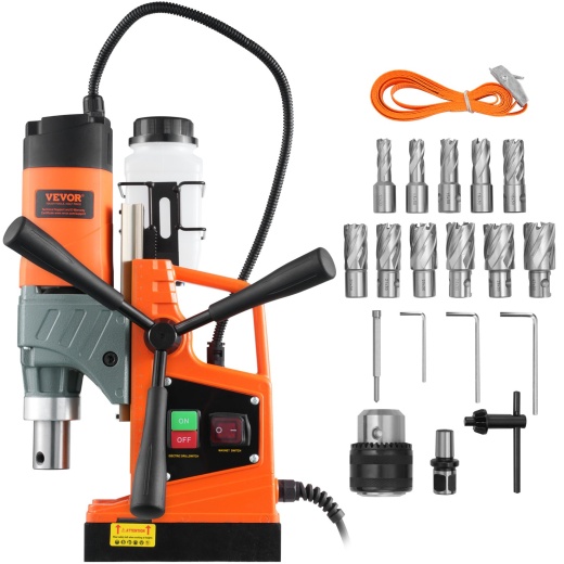 Vevor Magnetic Drill - 1450W Portable Electric Mag Drill Press
