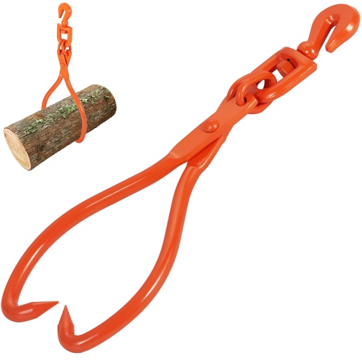 Vevor Log Skidding Tongs: Heavy Duty 18 Inch 2 Claw Log Lifting Tool