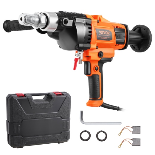 Vevor Core Drill Machine 0.8-6.3In Dia 2000W Handheld Core Drill Rig For Mixing