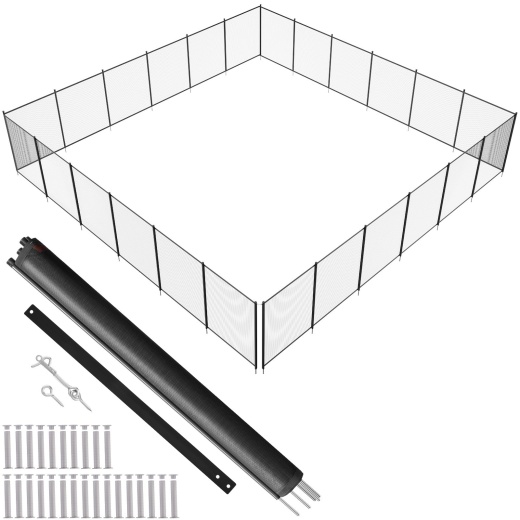 Vevor Pool Fence - 4 x 72 Ft Removable Child Safety Pool Fencing