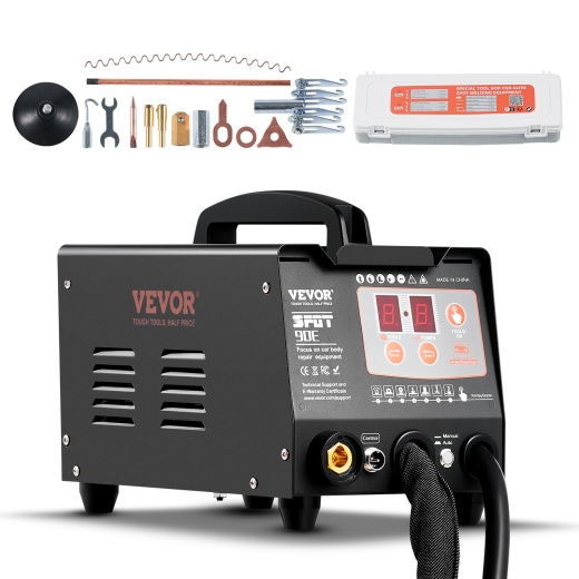 Vevor Spot Welder Dent Puller 3Kw Stud Welder Dent Repair Kit With 2 Welding Gun