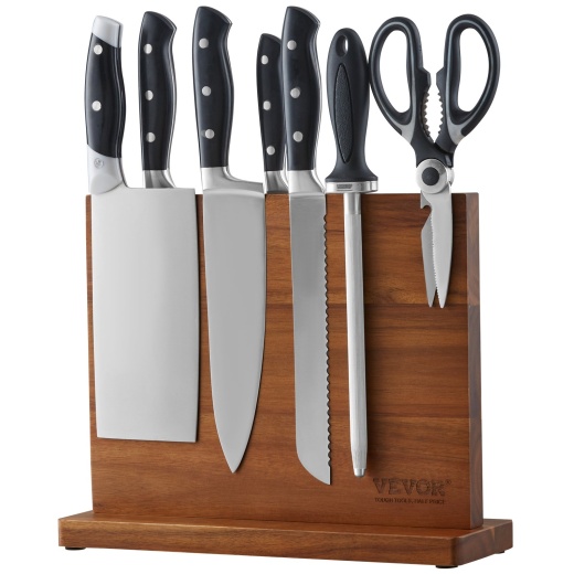 Vevor Magnetic Knife Block - 12 Inch Home Kitchen Knife Holder