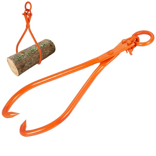 Vevor Log Skidding Tongs - 32 Inch 2 Claw Log Lifting Tongs