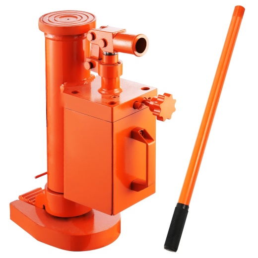 Vevor Hydraulic Toe Jack - 5 Ton On Toe Lift, 10 Ton On Top Capacity Machine Jack